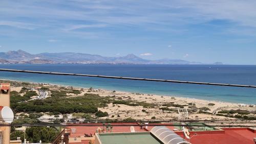 Gran Alacant Apartamento | LaVista Penthouse private balcony and sea views