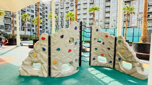 International City Apartamento | Lawnz Luxury furnished studio with Balcony Swimming Pool Gym Kids play ground
