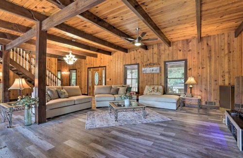 Lawrenceville Casa | Lawrenceville Gem with Boat Dock on Private Lake!