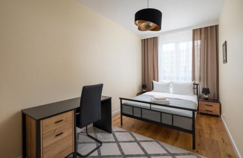 Warsaw Apartamento | Lazurowa Deluxe Apartment by BookingHost