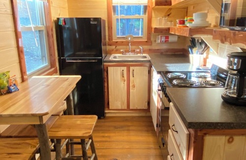 Leeper Cabina | Lazy Bear Log Cabin near Cook Forest State Park