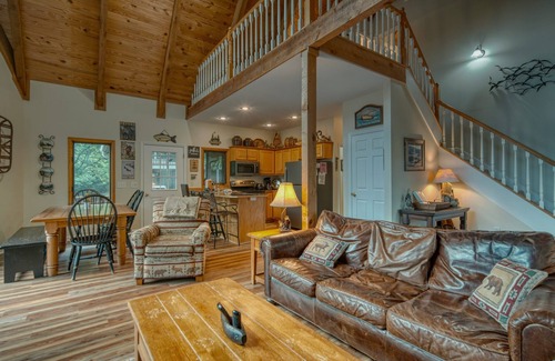 Hayesville Cabina | ¡Lazy Dayz describe el ambiente aquí!