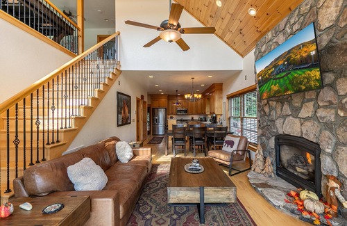 Crumpler Casa | Lazy River Lodge - Riverfront home with fire pit, hot tub!
