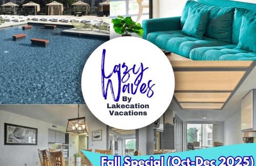Lake Ozark Casa | Lazy Waves-private 2 Bd2ba Wpool Access-sleeps 6