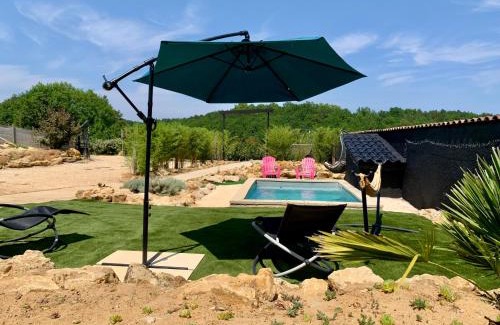 Queyssac Casa | Le 007 Refuge -Rurale gîte élégant piscine privée
