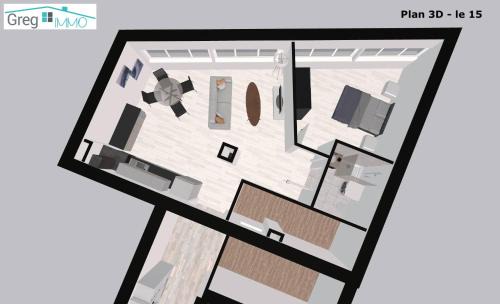 Montbeliard Apartamento | Le 15-GregIMMO-Appart'Hôtel