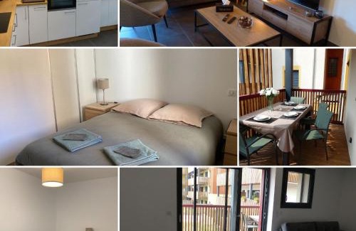 Bourg-Saint-Maurice Apartamento | Le 206 Appartement Moderne et Cosy-Terrasse -Centre-Parking-Wifi