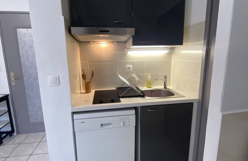 Cavaliere Beach Apartamento | Le 5 : Studio avec accès privé sur plage
