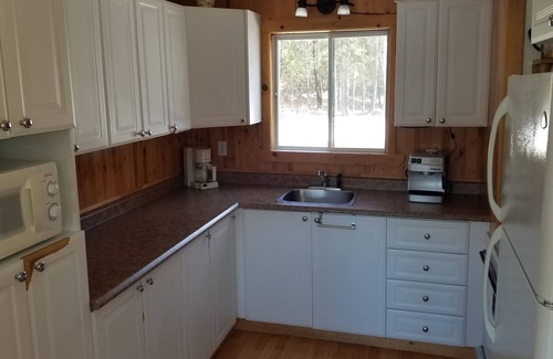 Saint-David-de-Falardeau Chalet De Esquí | Le 550 Chalet Douillet