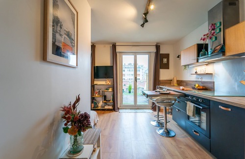 Nogent-sur-Marne Apartamento | Le Balcon Boheme - Proche de Paris et des parcs d'attractions