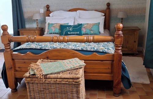 Saint-Aignan Cama Y Desayuno | Le Black Dog Pub Bedroom 5
