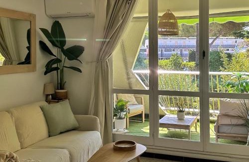 La Petite Motte Apartamento | LE BOHÈME - balcon vue jardin - clim - place de parking - wifi - 5min plage
