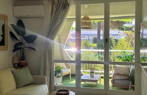 La Petite Motte Apartamento | LE BOHÈME - balcon vue jardin - clim - place de parking - wifi - 5min plage