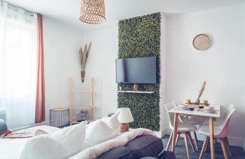 Saint-Pol-sur-Mer Apartamento | Le Bohême Chic Superbe studio + parking Free