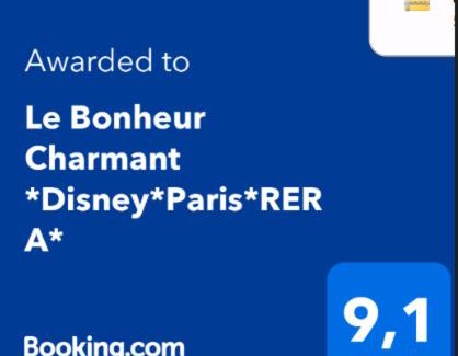 Bussy-Saint-Georges Apartamento | Le Bonheur Charmant *Disney*Paris*RER A*