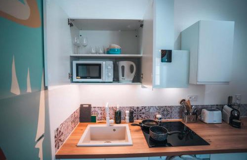 Chateauroux Apartamento | Le Bord de Mer - Votre Séjour Vitaminé & Cozy
