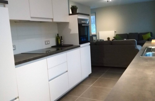 Mont-de-Lans Apartamento | Le Bouquetin 1: amplio apartamento con una vista fantástica del embalse