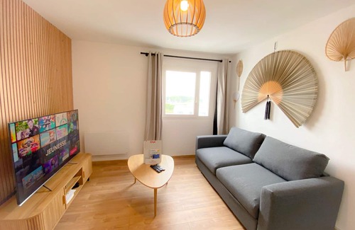 Port Apartamento | Le Côte d'Opale-Estudio-Baño con bañera