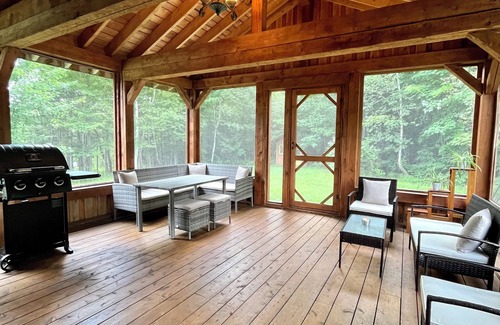 Lac-Swell Chalet De Esquí | Le 1717-Lakeside cottage-Heart of the Laurentians