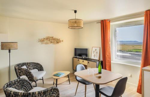 Saint-Benoit-des-Ondes Apartamento | Le Cancaven - Côté Mer - Très belle vue mer