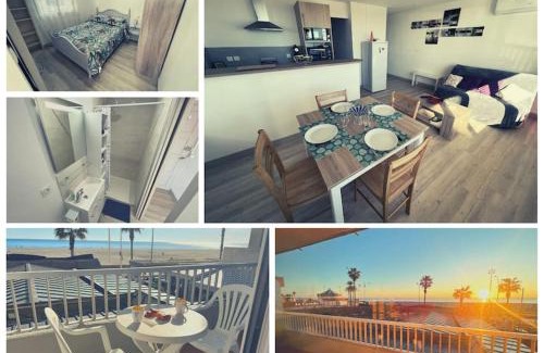Mediterranee Apartamento | Le CARROUSEL - Apt VUE MER - Plage à 10 M - CLIM - WIFI