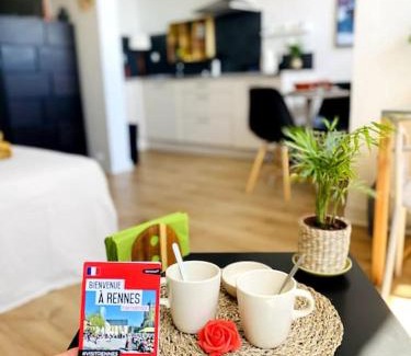 Colombier - Champ de Mars Apartamento | Le Cassiopée - Vue incroyable surplombant Rennes