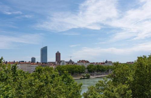 Terreaux - Bat d'argent Apartamento | Le Central Rhône 2 - vue grandiose -