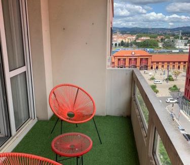 Saint-Etienne Apartamento | Le Châteaucreux - Cosy & SPA