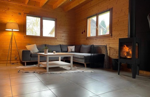 Xonrupt-Longemer Chalet De Esquí | Le Chalet de la Devinière, bain nordique extérieur chauffé