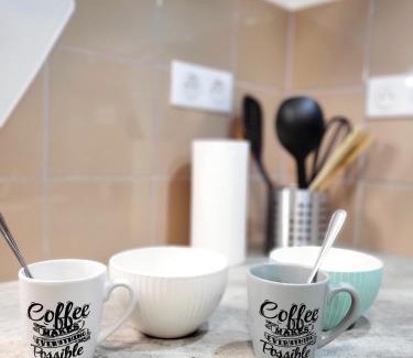 Saint-Louis Apartamento | Le chaleureux, 5min Bâle,Parking