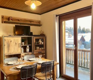 Les Praz-de-Chamonix Apartamento | Le Chaney - T2 dans chalet - Massif du Mont-Blanc
