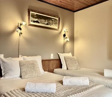 Les Praz-de-Chamonix Apartamento | Le Chaney - T2 dans chalet - Massif du Mont-Blanc