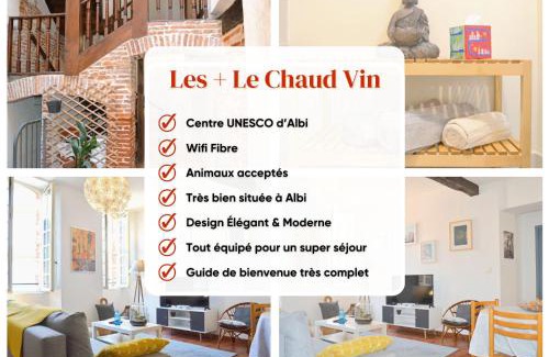 Albi Apartamento | Le Chaud Vin - Centre historique Albi - Zone Unesco - Animaux acceptés