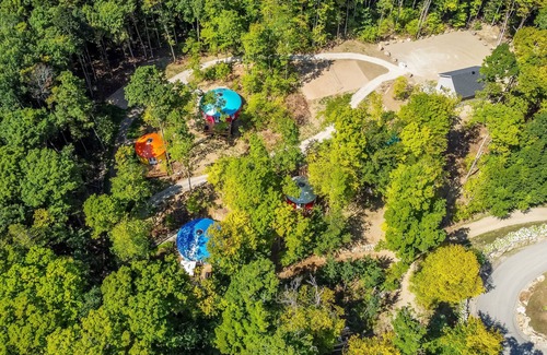 Notre-Dame-du-Laus Chalet De Esquí | Le Chevreuil yourte de luxe