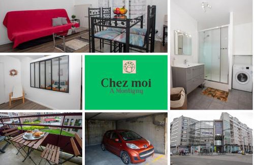 Montigny-le-Bretonneux Apartamento | Le Chez Moi Hyper Centre Parking 3mn Gare