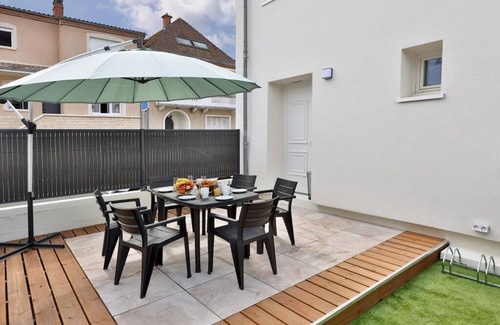 Perigueux Apartamento | Le Chic & Raffiné - Terrace & Air Conditioning