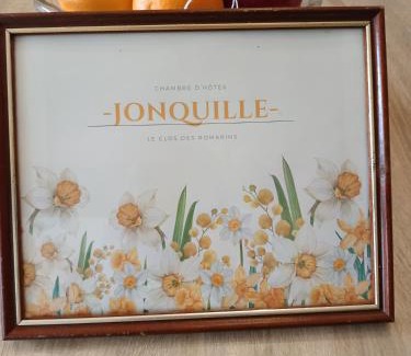 Belmontet Cama Y Desayuno | Le clos des Romarins Chambre JONQUILLE