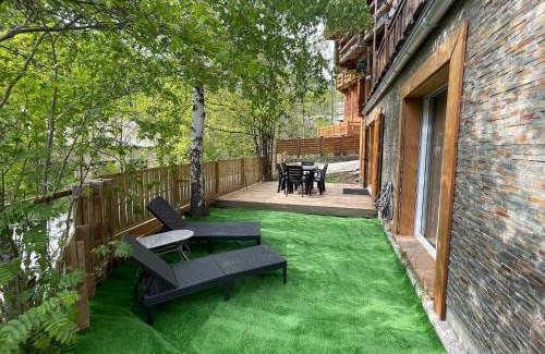 Allos Apartamento | Le Cocon Appartement 4à 6 couchages 75 M2 avec terasse