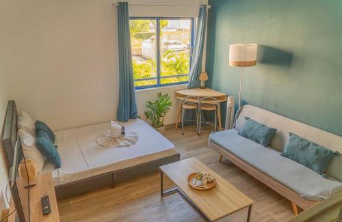 Sainte-Clotilde Apartamento | Le Cocon Bleu Studio 5min from Airport