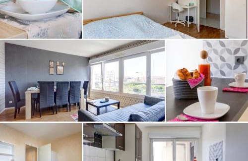 Reims Apartamento | Le cocon Champenois-Parking, centre & Tram