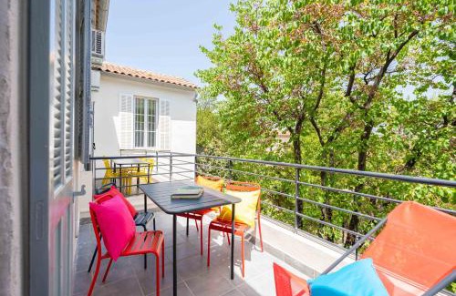 Mazargues Apartamento | Le Concorde 3 - Appart 2 chambres Velodrome Kedge Calanques Clim Terrasse