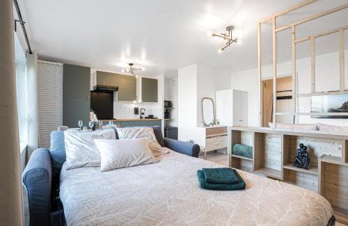 Woippy Apartamento | Le Cookie - 4 pers' - 2 lits - Gare 50m - Parking