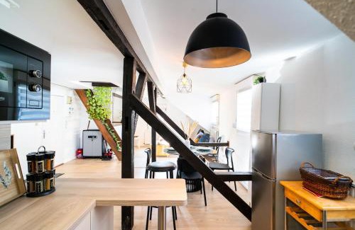 Schiltigheim Apartamento | Le Cosy du Brasseur - Magnifique Duplex Schiltigheim, Proche Strasbourg