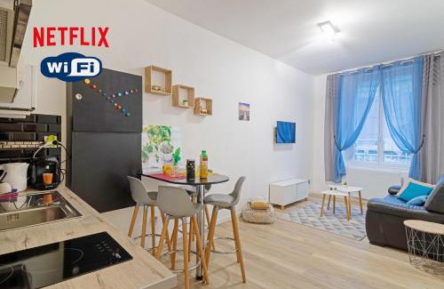 La Ferte-sous-Jouarre Apartamento | Le cosy fertois-self checkin-centre-ville
