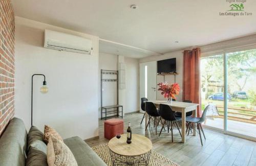 Brens Casa | Le Cottage Nature Vigne Rouge Clim Gaillac entre Albi-Toulouse & Les Cottages du Tarn