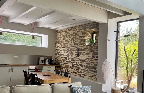 Plougonvelin Casa | Le Courleau Lodge ***, encanto y carácter, cerca de la playa de Trez-hir