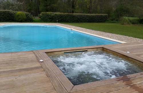 Daglan Cabaña | El Cuzoul - Cerca de Sarlat 14/7 m piscina y Jacuzzi - sombra parque de 5000 m²