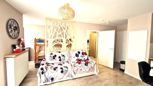 Chessy Apartamento | Le Debussy 5 personnes, lit bébé, balcon, parking privé gratuit