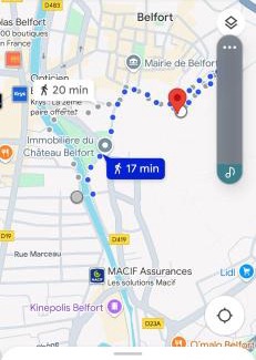 Belfort Apartamento | Le Denfert - Wifi Netflix - Quais de Savoureuse