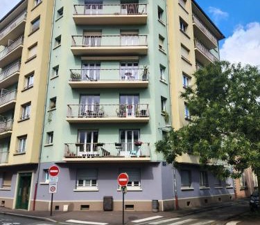 Belfort Apartamento | Le Denfert - Wifi Netflix - Quais de Savoureuse